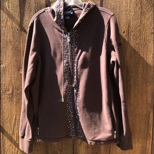 Christine Alexander sweatshirt w beading!